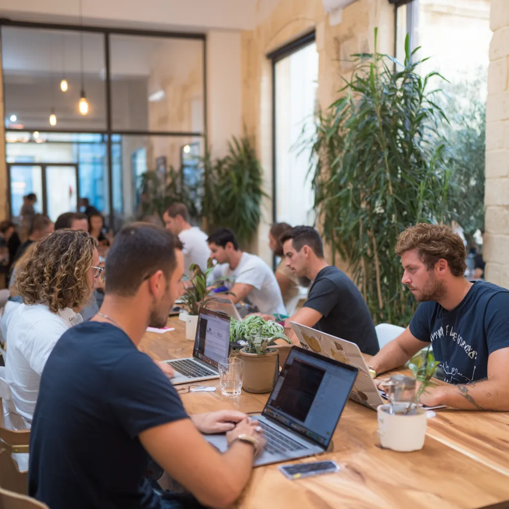 The core meetup types and where they gather