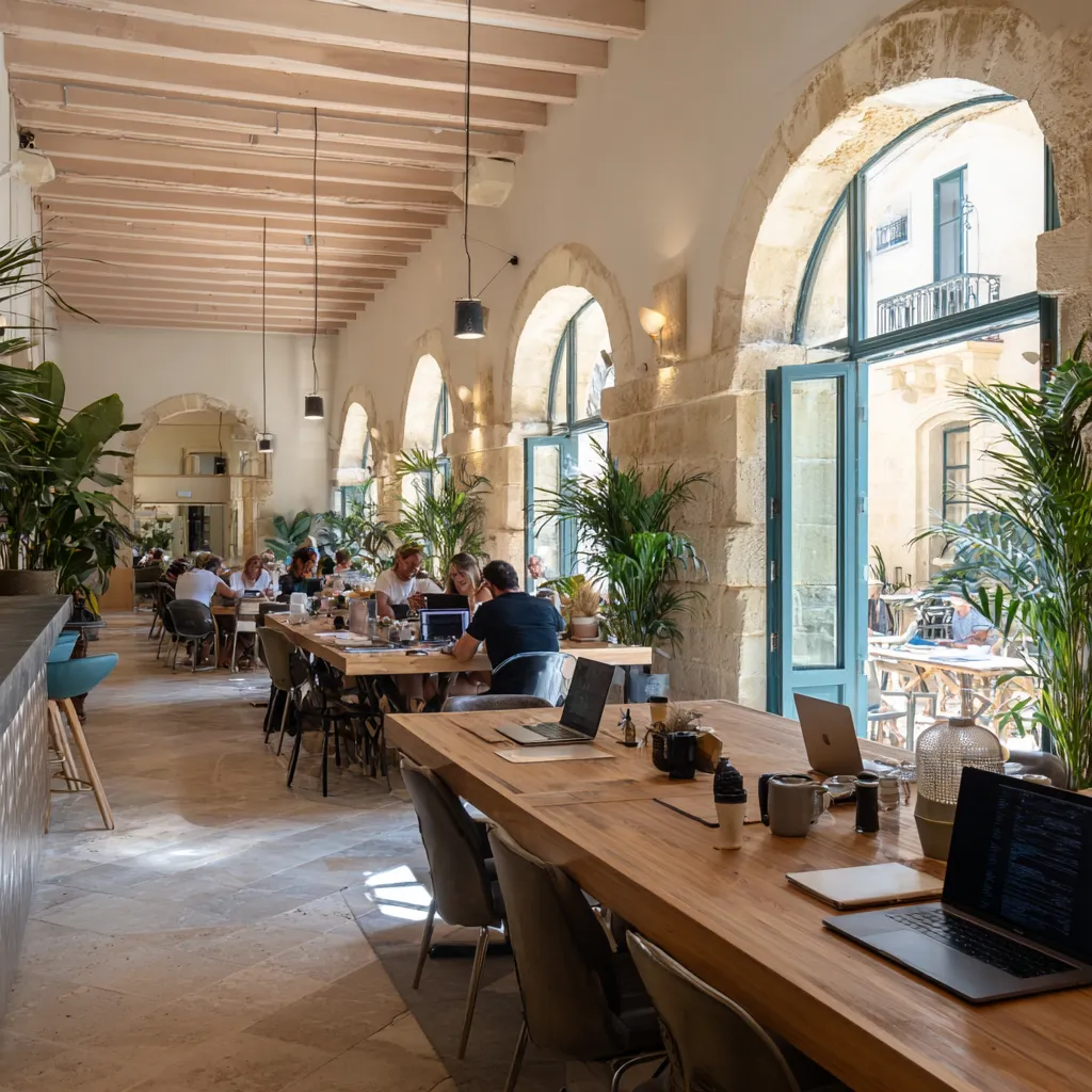 Top Co-working Spaces in Valletta and Sliema for Digital Nomads
